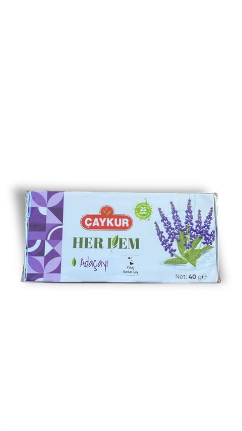 Herdem Yeşil Adaçayı Süzen Poşet 40 Gr
