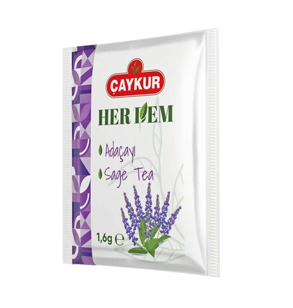 Herdem Yeşil Adaçayı Süzen Poşet 160 Gr