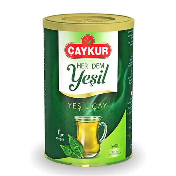Yaprak Yeşil Çay (Naneli)(Silindir Kutu) 200gr