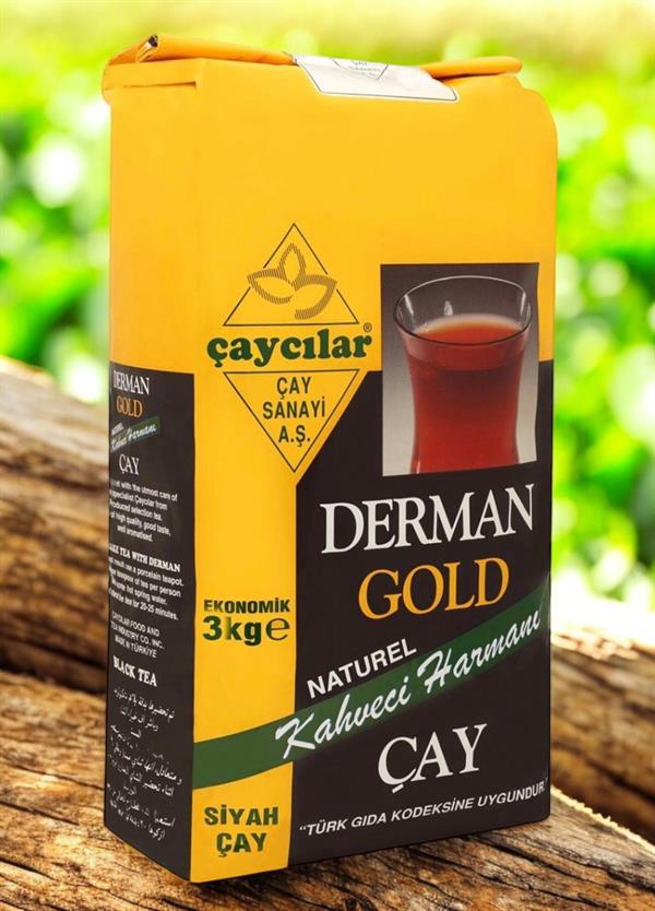 Derman Gold Çay 3000gr 4 Adet