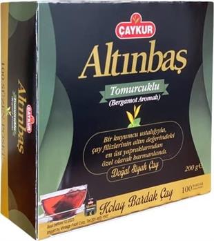 Altınbaş Kolay Bardak Süzen Poşet Çay Bergamot Aromalı 200 Gr