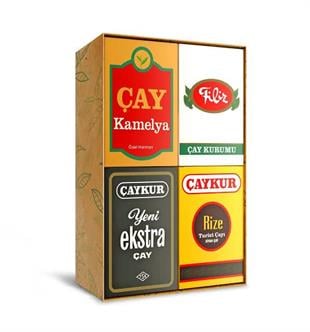 ÇAYKUR Nostalji Serisi – Hediyelik Çay Kutusu