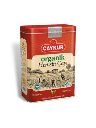 Çaykur Organik Hemşin Siyah Dökme Çay Teneke 400 gr.