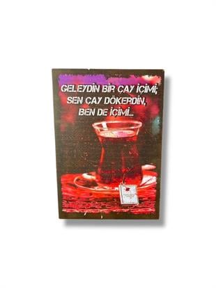 Dekoratif Duvar Yazıları ,Çay Konulu Yazılar