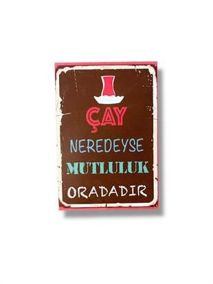 Dekoratif Duvar Yazıları ,Çay Konulu Yazıları