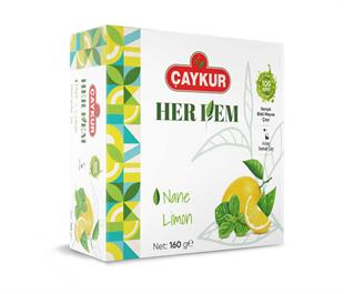 Herdem Yeşil Nane Limon Çayı Süzen Poşet 160 Gr