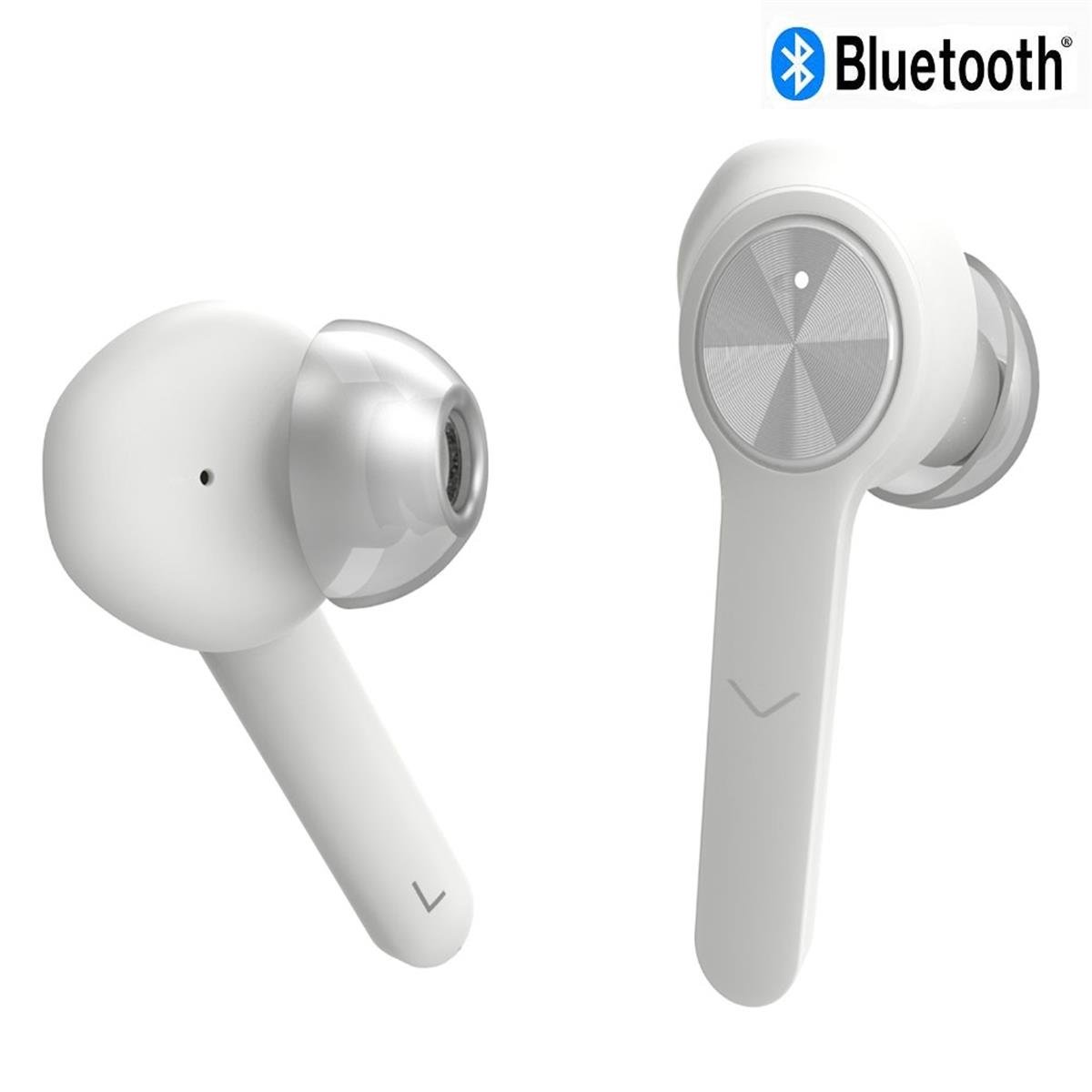 VestelDESİBEL KABLOSUZ KULAKLIKLARVestel V12 Minidots Beyaz Kulakiçi Bluetooth Kulaklık