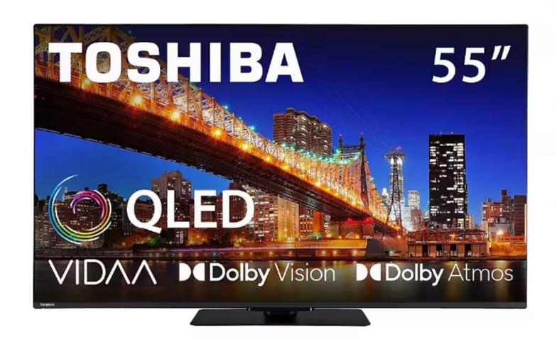 VestelQLed TelevizyonlarToshıba Televizyon 55QV3F63DG 55'' QLED 4K Vıdaa TV 140 cm