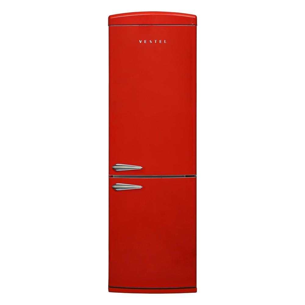 VestelKombi BuzdolaplarıVestel RN480BFR3EI-RE  311 LT Retro No-Frost Buzdolabı