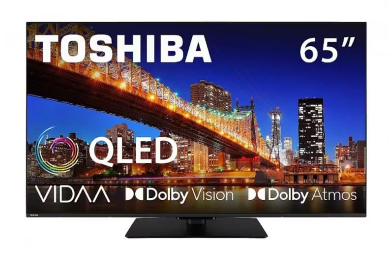 Toshıba Televizyon 65QV3F63DG 65'' QLED 4K Vıdaa TV 164 cm Toshıba Televizyon 65QV3F63DG 65'' QLED 4K Vıdaa TV 164 cm