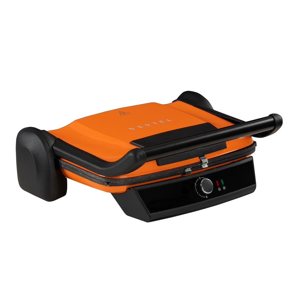 VestelTost ve Izgara MakinesiVestel RETRO T7000 TURUNCU Tost Makinesi