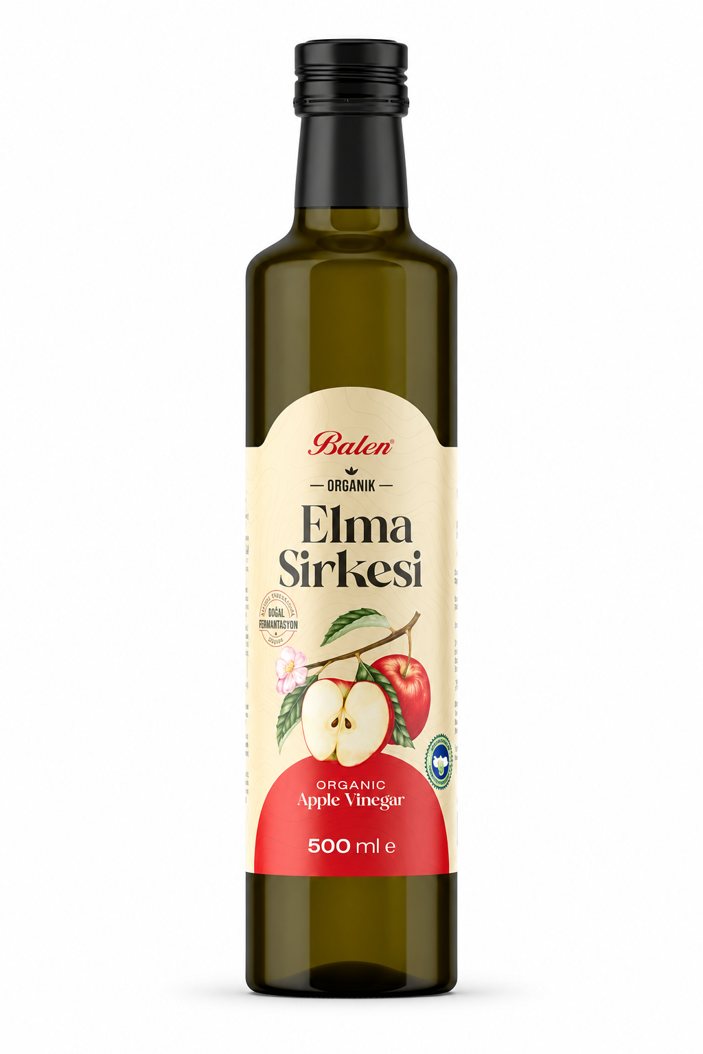 Balen Organik Elma Sirkesi 500 Ml