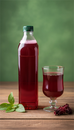 Doğal Reyhan Şerbeti 1 Litre