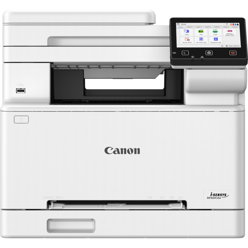 Canon MF664CDW Renkli/Tara/Foto/Dub/USB/LazerYazıc
