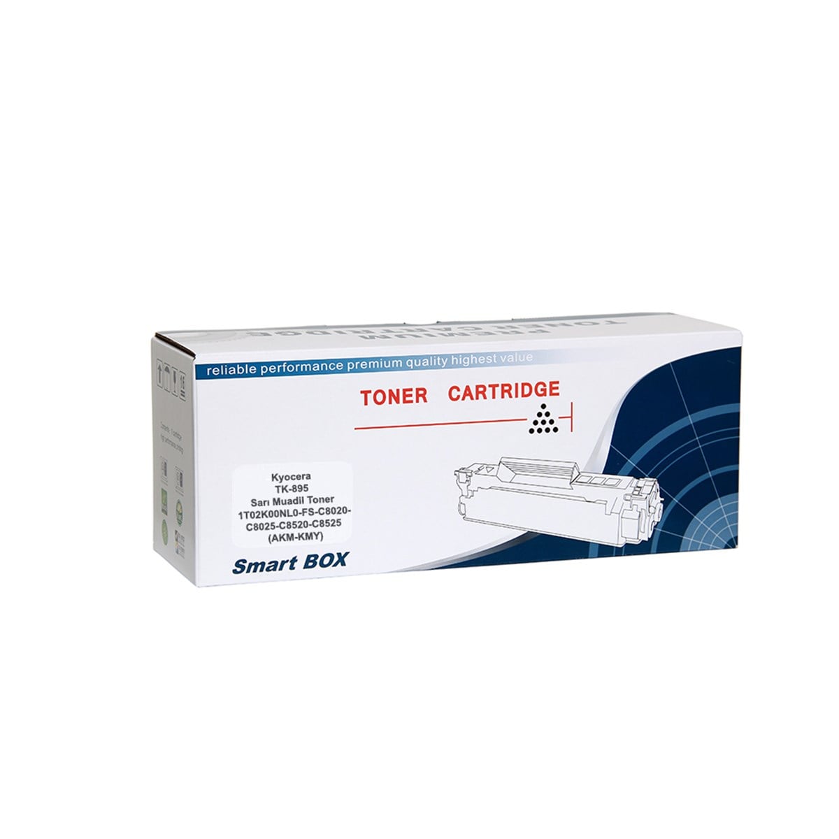 Kyocera TK-895 Sarı Muadil Toner FS-C8020-C8025-C8520-C8525