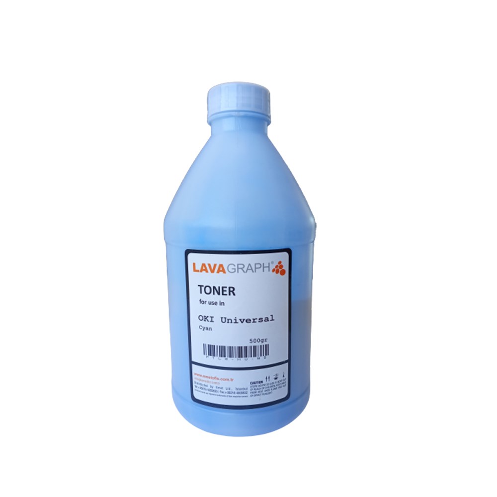 Oki Color Universal Cyan Dolum Tozu (500gr)