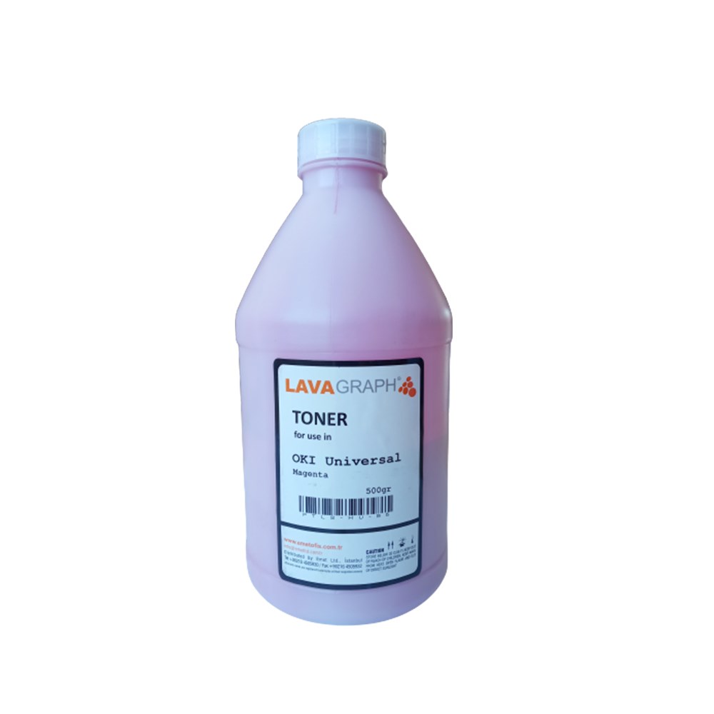 Oki Color Universal Magenta Dolum Tozu (500gr)