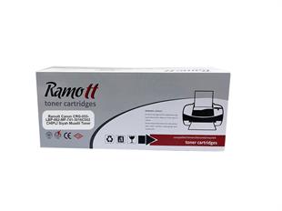 Ramott Canon CRG-055-LBP-662-MF-741-3016C002 CHİPLİ Siyah Muadil Toner 2300 Baskı