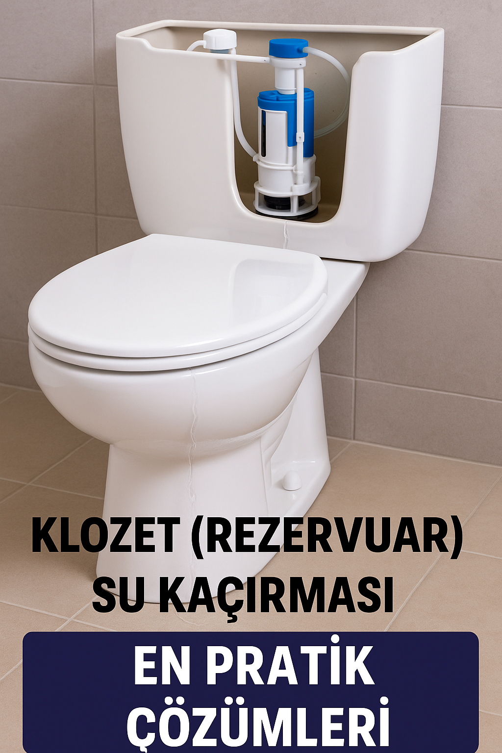 Klozet (Rezervuar) Su Kaçırması & En Pratik Çözümleri