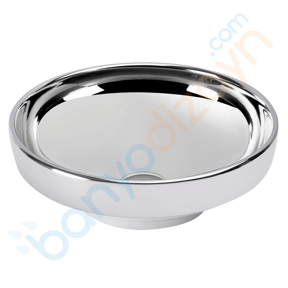  Vitra Water Jewels Çanak Lavabo, 40 cm, Platin, 4334B071-0016VitrA4334B071-0016Çanak Lavabo