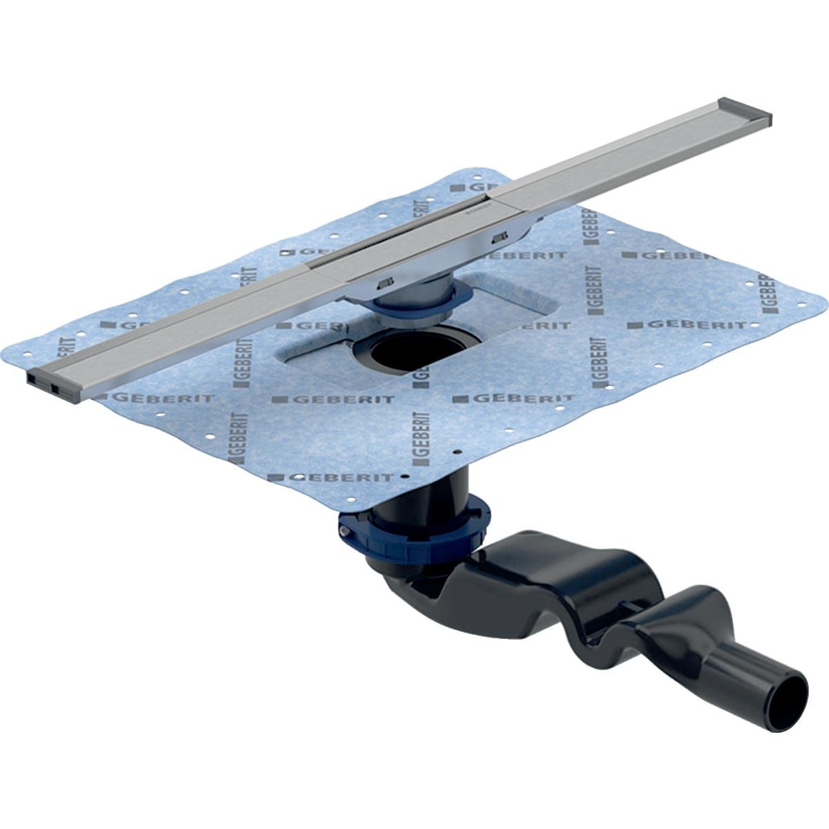 Geberit Sifon Dahil Set, CleanLine20, 30-60 cm, Paslanmaz Çelik, Paslanmaz Kenar,154.452.00.1