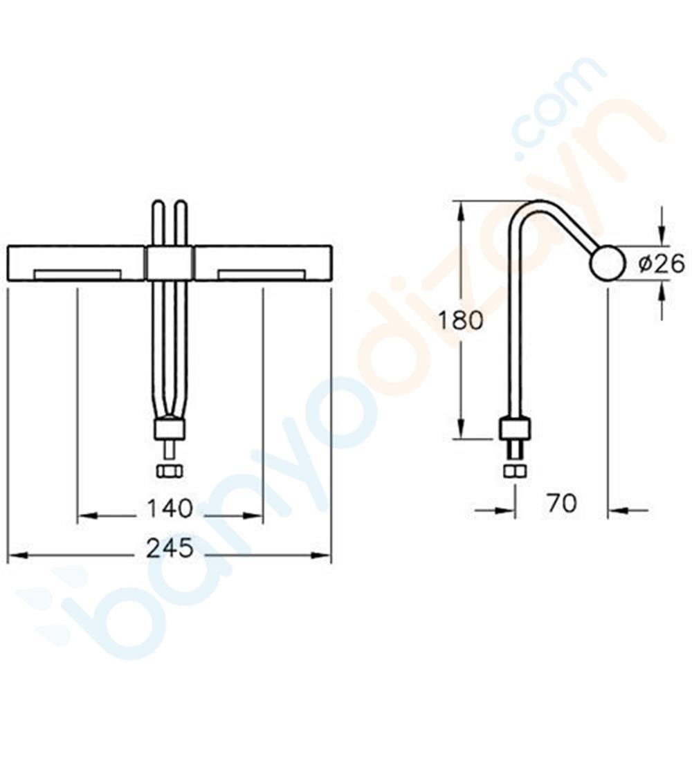 Artema Aplik, Krom A44511