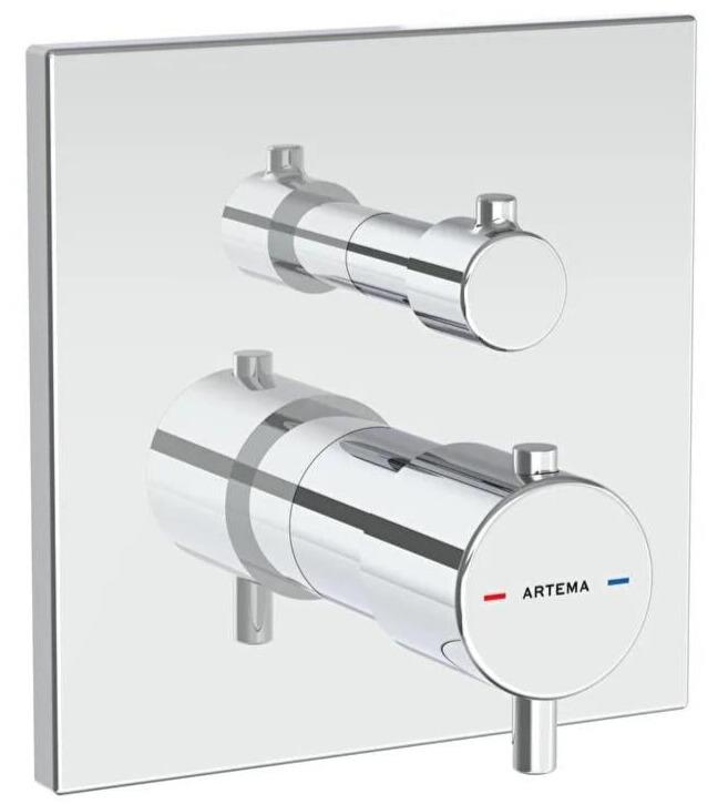 Artema Banyo Bataryası, Flow Square, Ankastre (V-Box Sıva Üstü Grubu) A43268