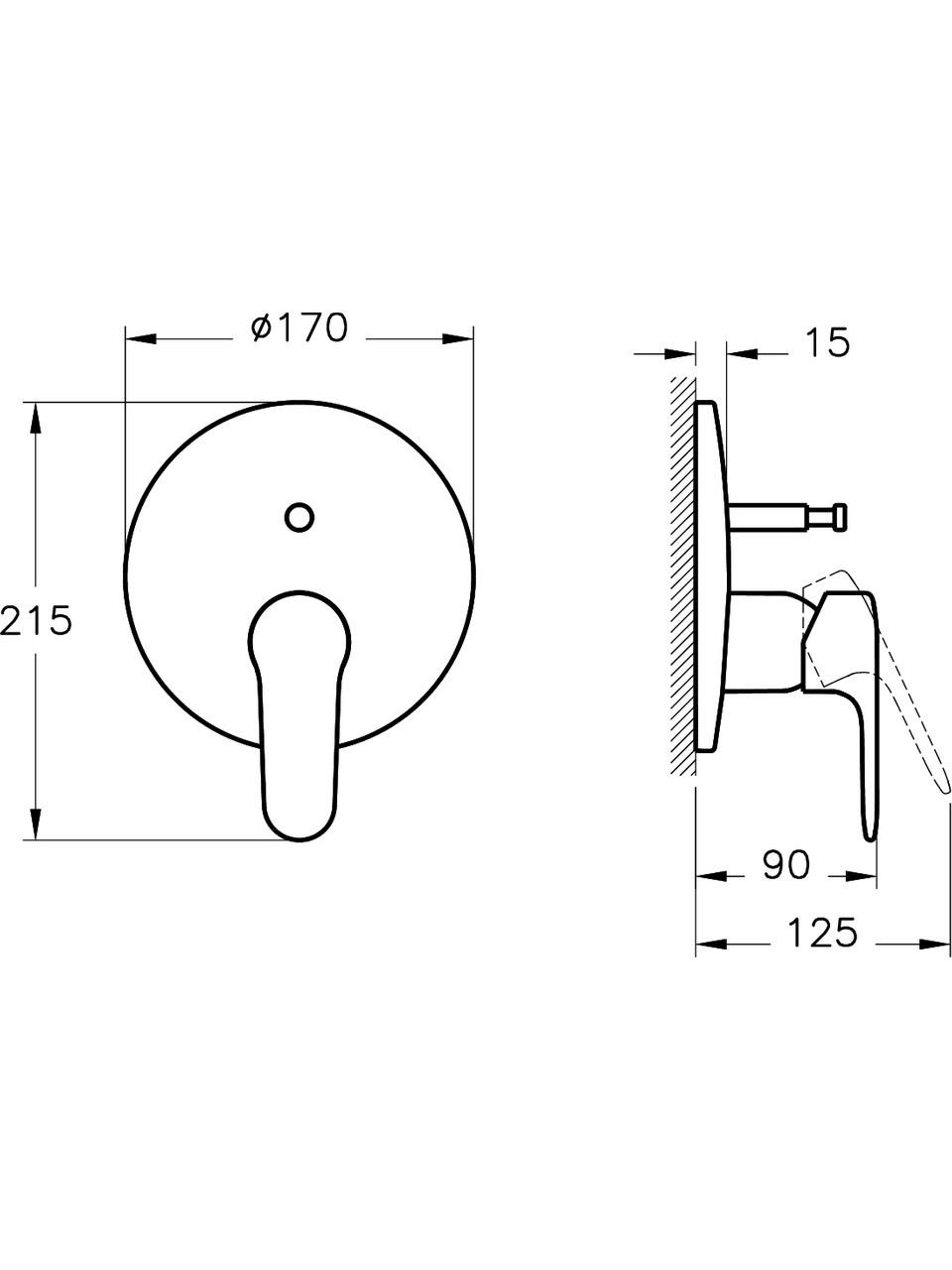 Artema Banyo Bataryası, Root Round, Ankastre (Sıva Üstü Grubu) A4272729