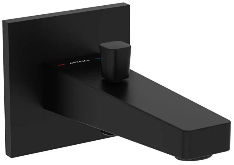 Artema Çıkış Ucu, Root Square, El Duşu Çıkışlı, Mat Siyah, A4313136