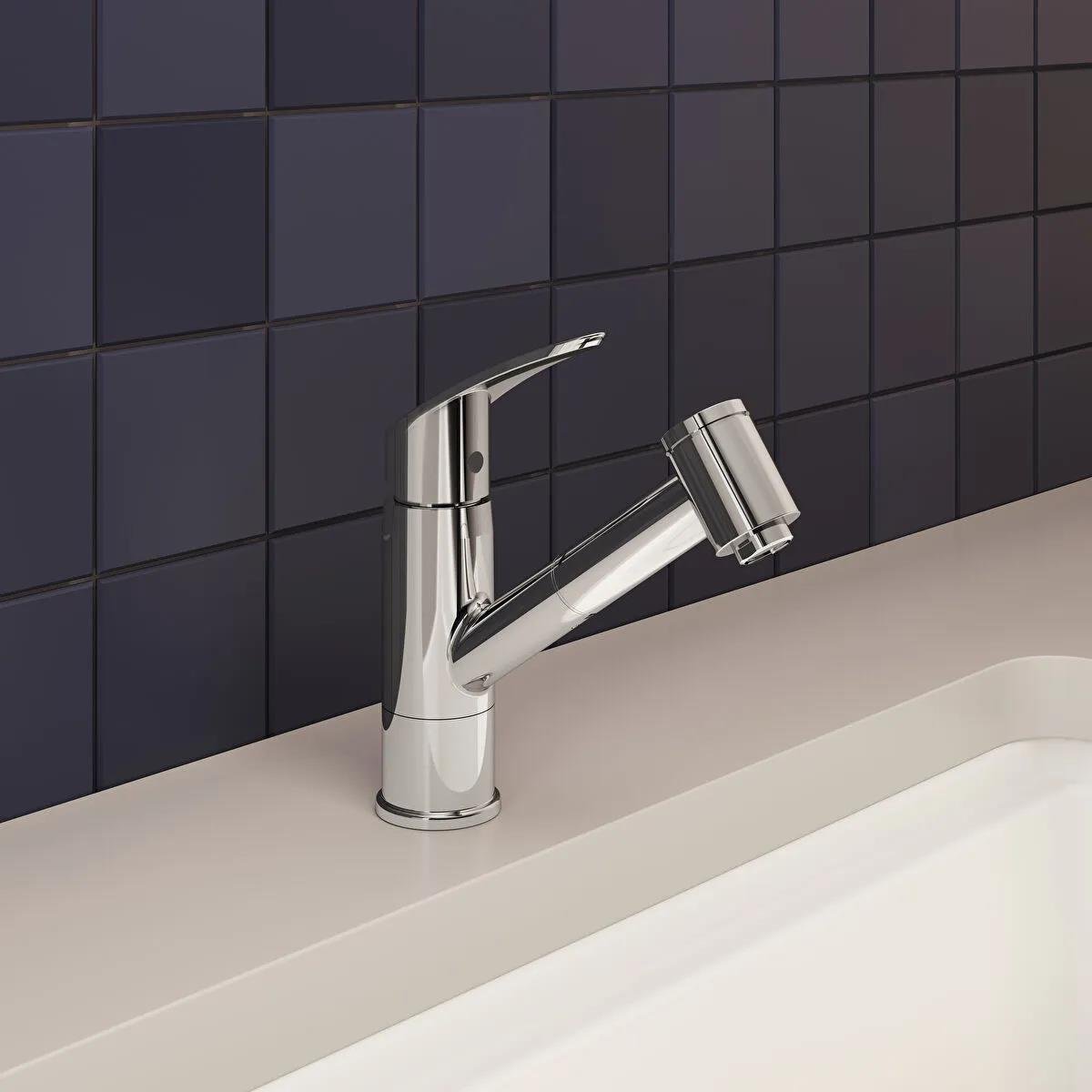 Artema Eviye Bataryası, Krom, Harmony XL Pull-Out, A42147 