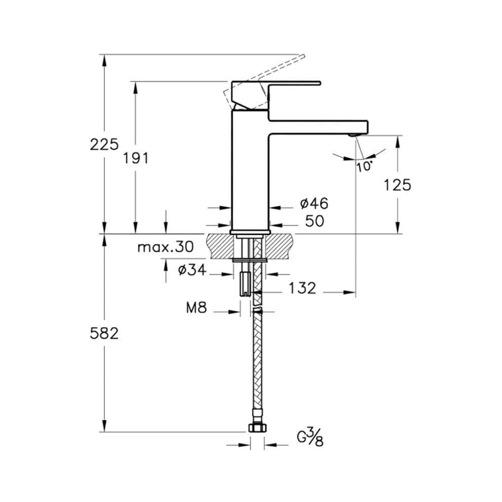 Artema Flo S Lavabo Bataryası Large A42593