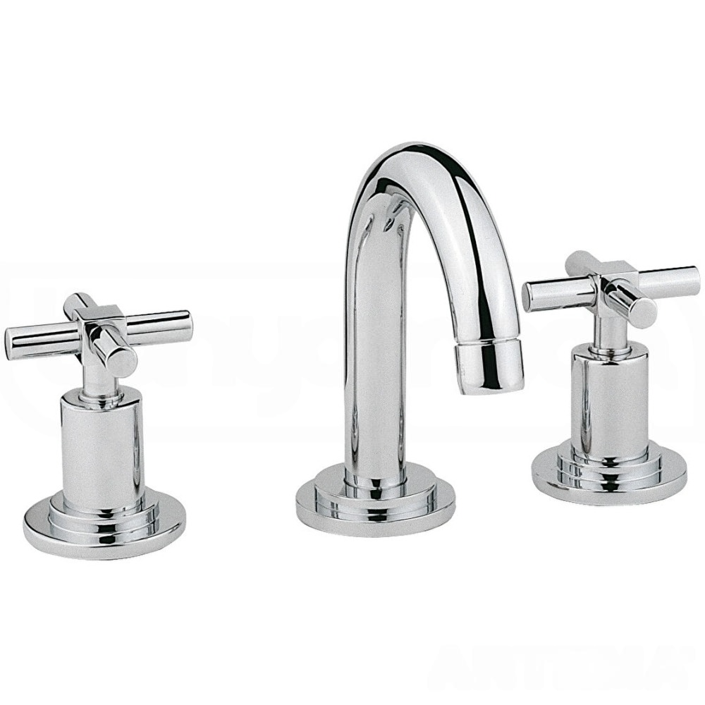 Artema Juno 3 Delikli Ankastre Lavabo Bataryası Krom A40861
