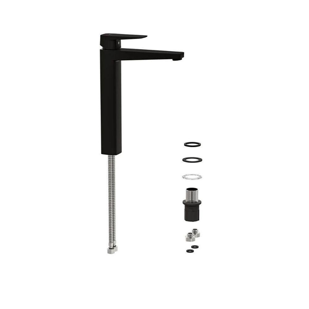 Artema Lavabo Bataryası,  Root Square, Tezgah Üstü, Mat Siyah, A4273336