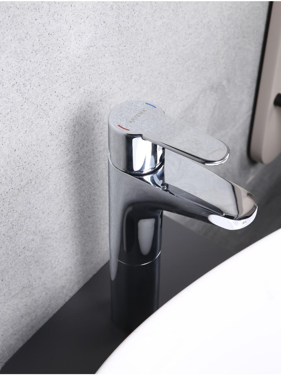 Artema Lavabo Bataryası, Win S, Yüksek, Krom, A42586