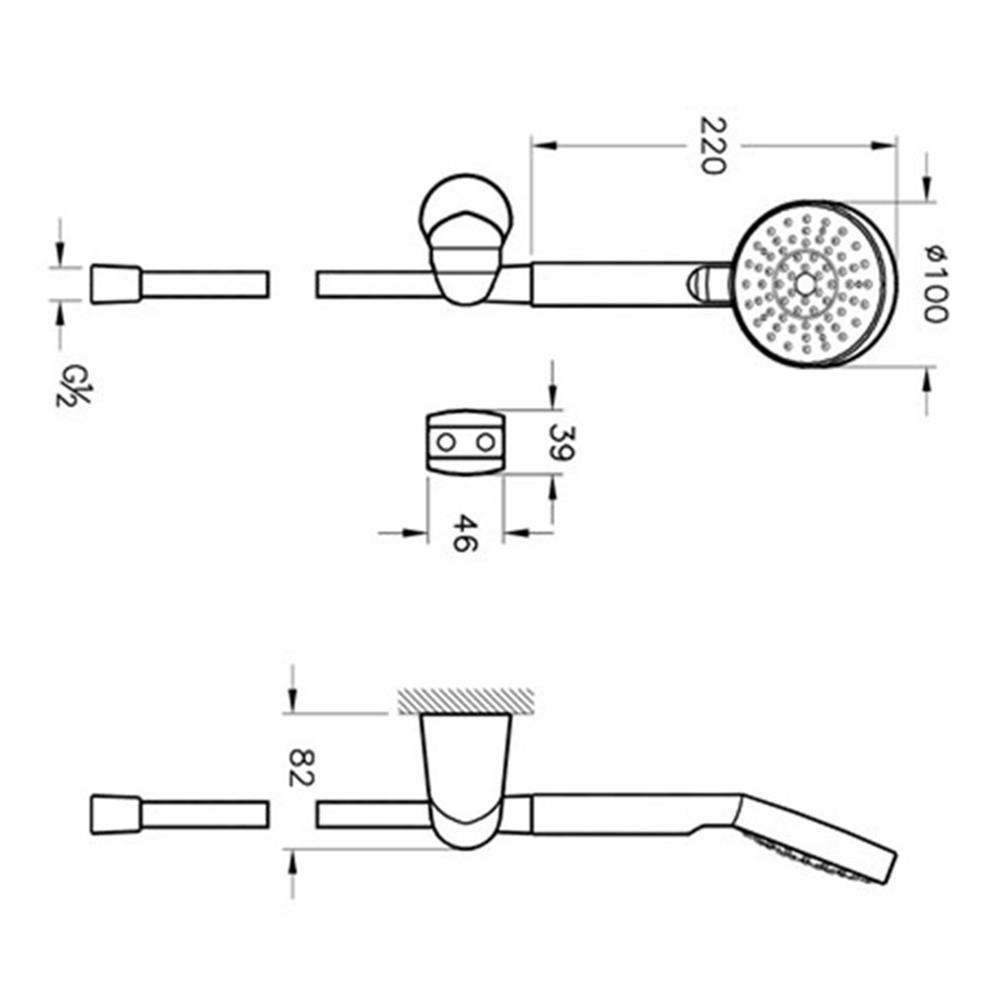 Artema Master 1F El Duş Takımı A45692