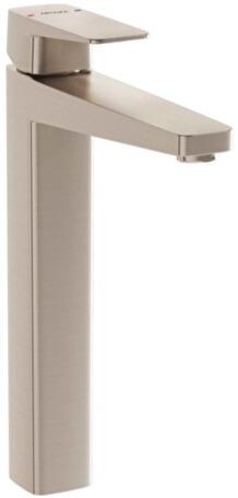 Artema Root Square Tezgah Üstü Lavabo Bataryası, Fırçalı Nikel, A4273334 