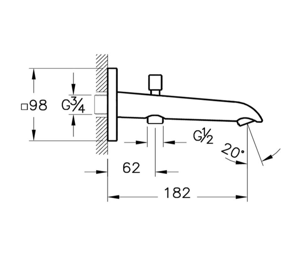 Artema T4 Çıkış Ucu (El Duşu Çıkışlı), A42499