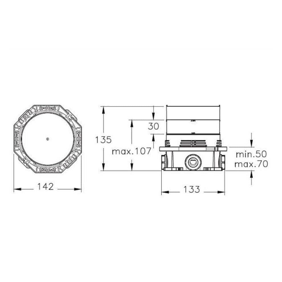 Artema V-Box Sıva Altı Grubu A42806