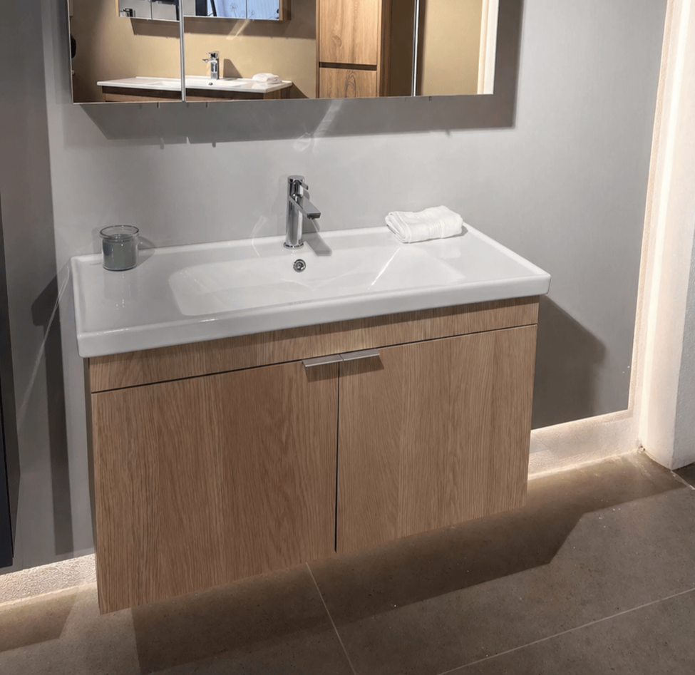 Orka Desna 100 cm, Budva, Banyo Dolabı Alt Modül Ve Lavabo, 5008728
