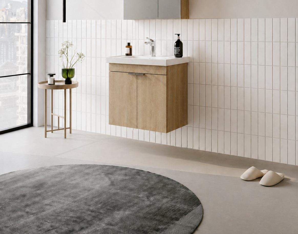 Orka Desna 60 cm, Budva, Banyo Dolabı Alt Modül Ve Lavabo, 5007912