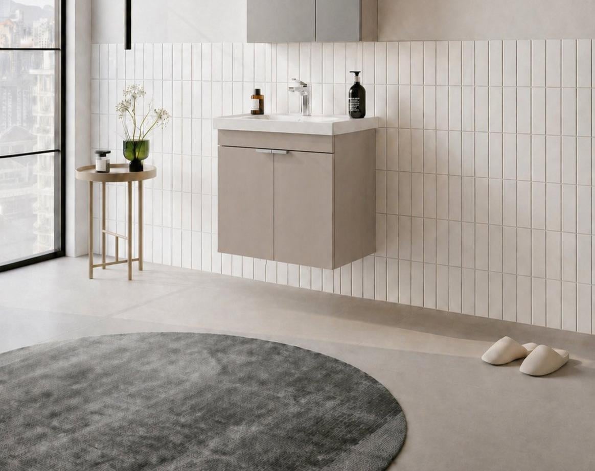 Orka Desna 60 cm, Çöl Beji, Banyo Dolabı Alt Modül Ve Lavabo, 5008561