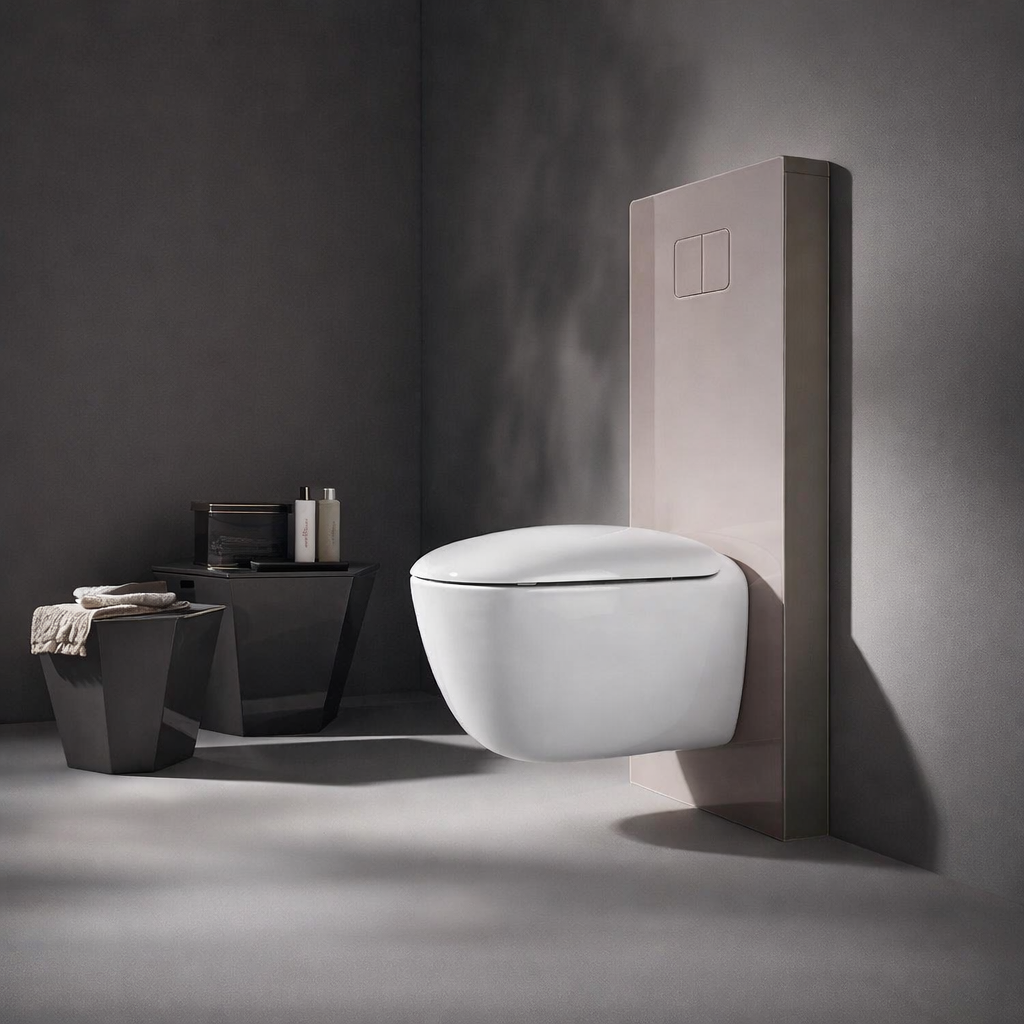Geberit Citterio Rimfree Asma Klozet (Kapak Dahil) , 56 cm 500.510.01.1