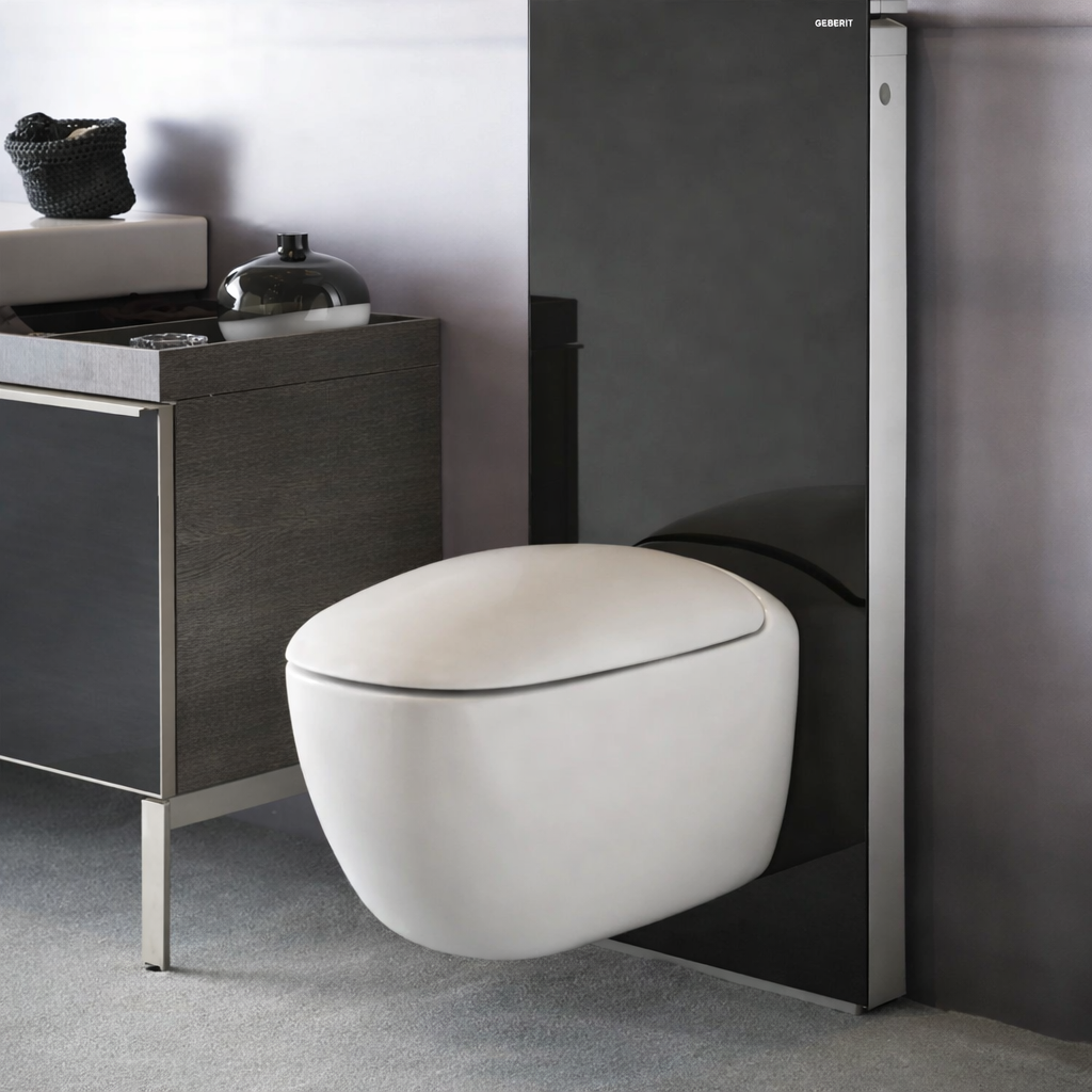 Geberit Citterio Rimfree Asma Klozet (Kapak Dahil) , 56 cm 500.510.01.1