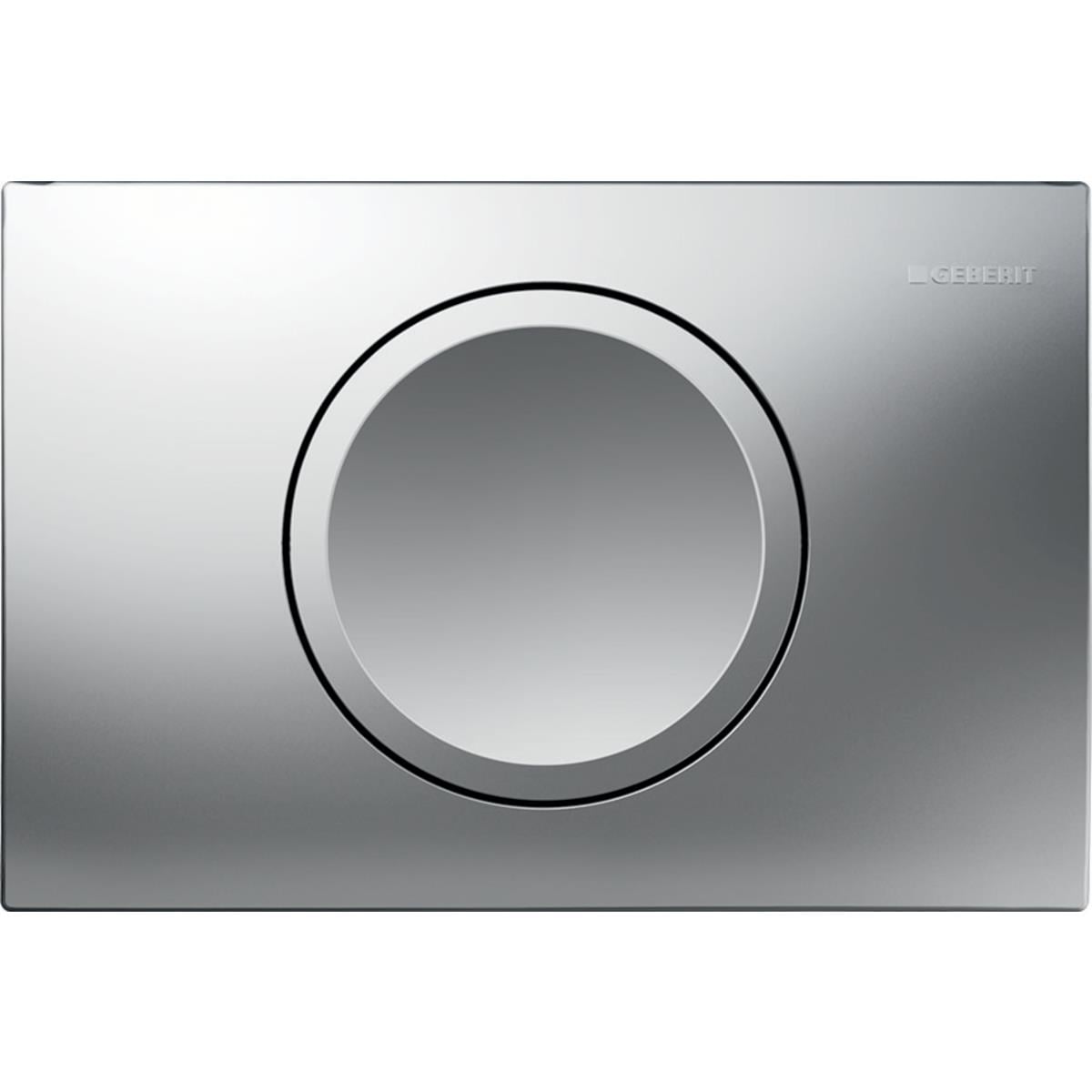 Geberit Delta15 Kumanda Paneli Deşarj Durdurmalı, Mat krom, 115.120.46.5