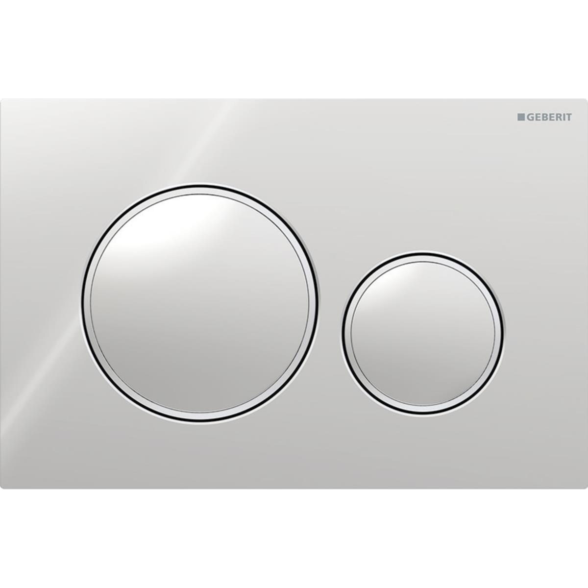 Geberit Sigma 20 Kumanda Paneli Çift Basmalı Krom, 980.015.KH.1