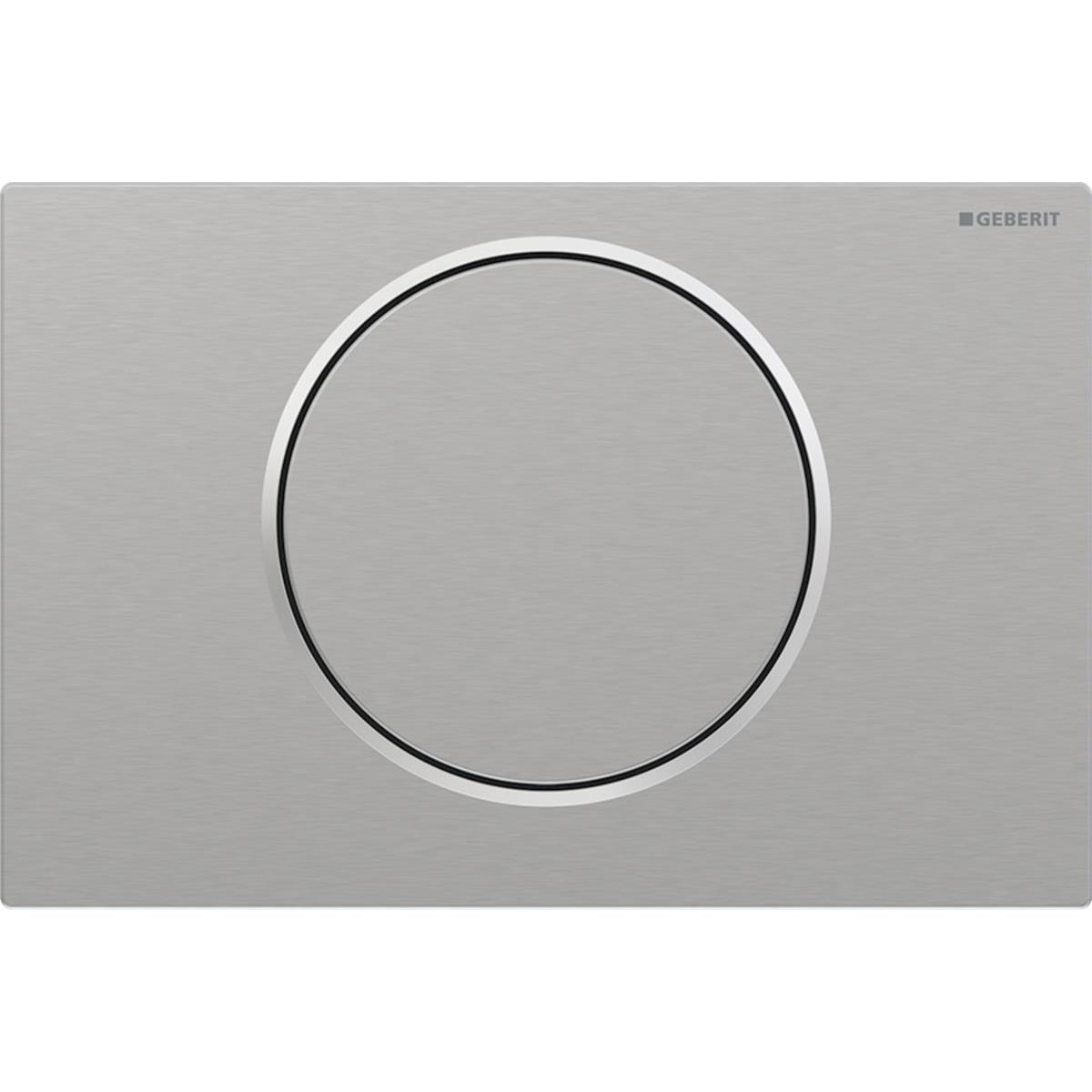 Geberit Sigma10 Deşarj Durdurmalı Kumanda Paneli Fırçalı Krom, 241.758.SN.5