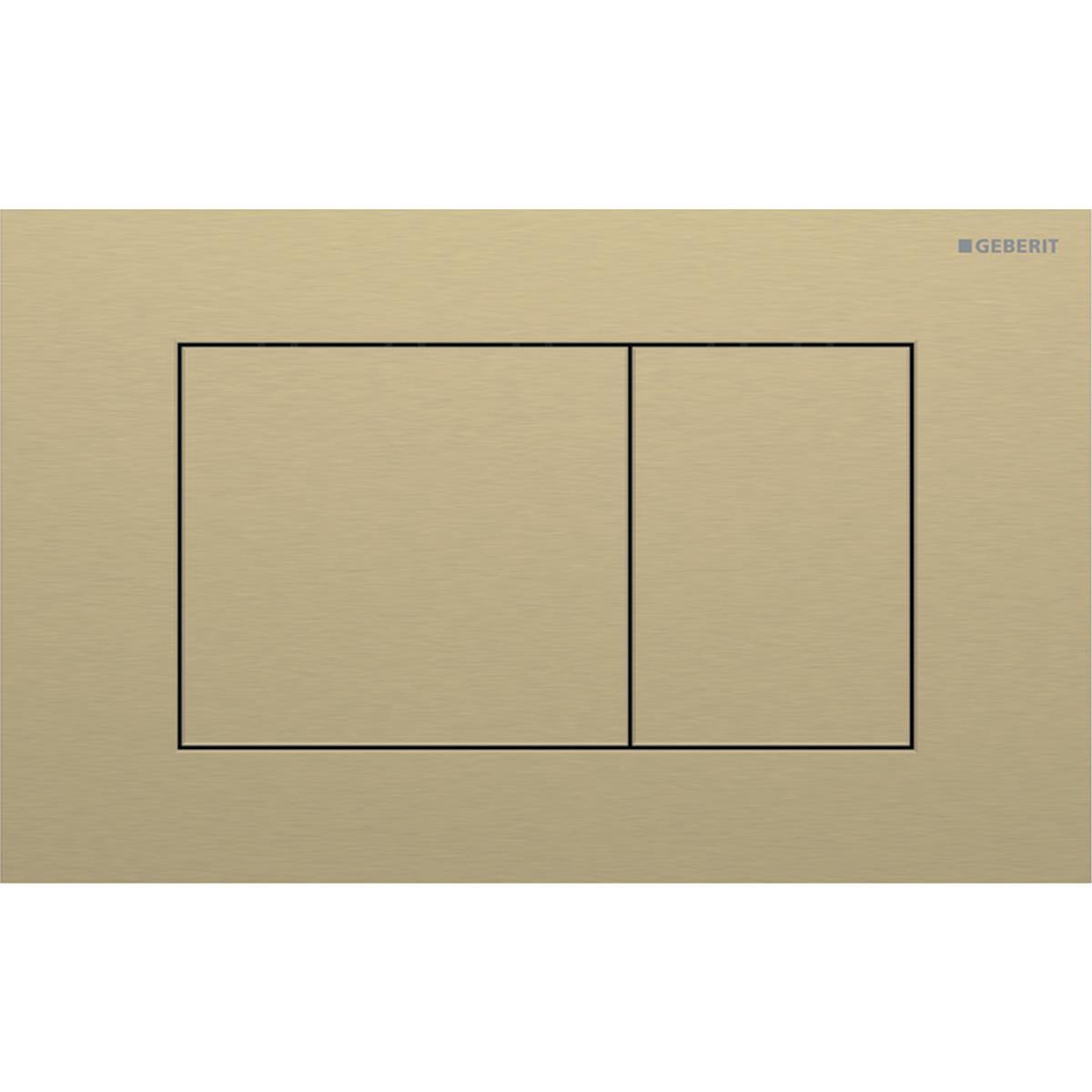 Geberit Sigma40 Kumanda Paneli Çift Basmalı Çelik Pirinç, 980.165.QF.1