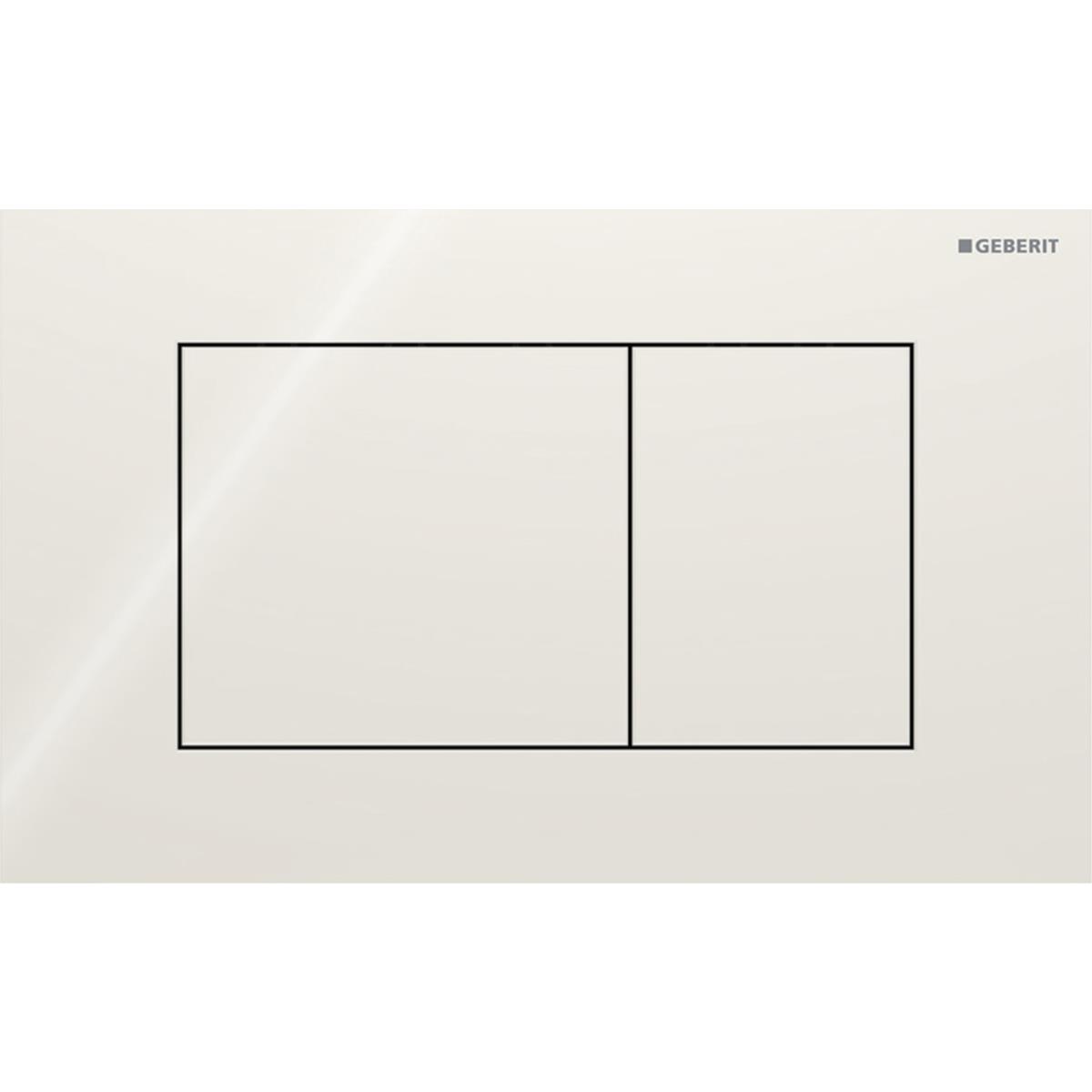 Geberit Sigma40 Kumanda Paneli Çift Basmalı Beyaz, 980.165.JL.1