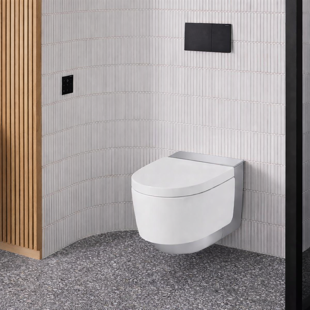 Geberit Sigma70 Çift Basmalı Kumanda Kapağı, Mat Siyah, 115.622.14.1