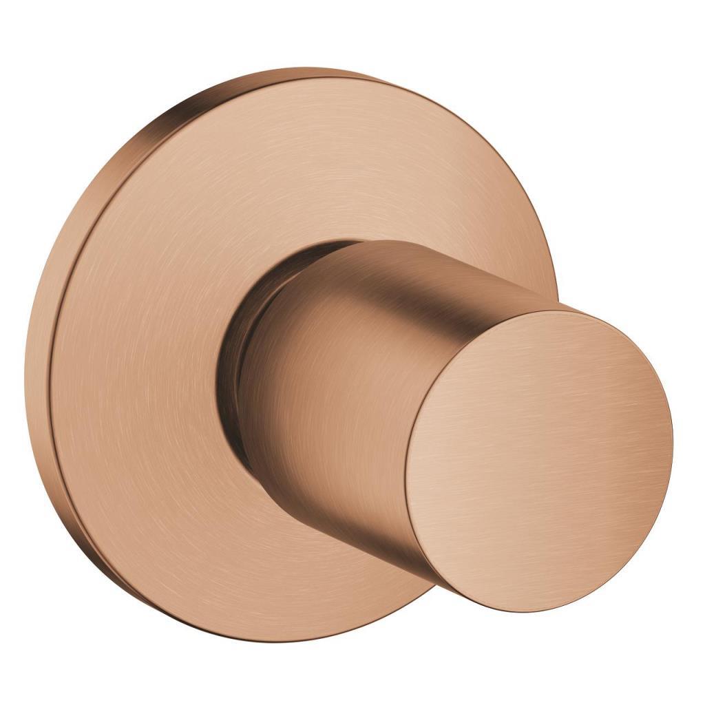 Grohe Bau Cosmopolitan Ankastre Stop Valf, Fırçalı Bakır (Sıva Üstü Grubu), 19917DL0